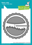 Lawn Fawn, Lawn Cuts Custom Craft Die, Give It a Whirl Scalloped Add-On (LF3367)