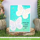 Lawn Cuts Custom Craft Die, Ta-Da! Diorama! Butterfly Window Add-On (LF3370)