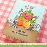 Lawn Fawn, Lawn Cuts Custom Craft Die, Stitched Garden Veggies (LF3373)