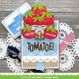 Lawn Fawn, Lawn Cuts Custom Craft Die, Stitched Garden Veggies (LF3373)