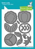 Lawn Fawn, Lawn Cuts Custom Craft Die, Stitched Garden Veggies (LF3373)