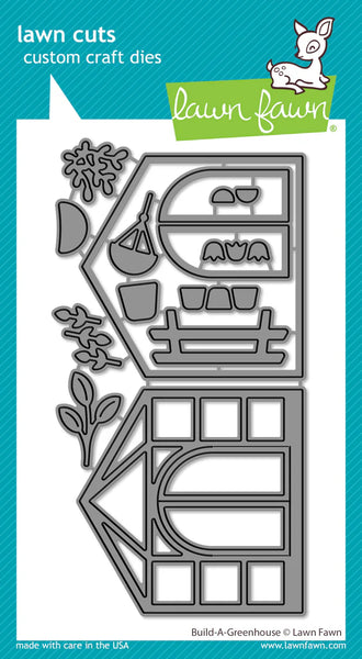 Lawn Fawn, Lawn Cuts Custom Craft Die, Build-A-Greenhouse (LF3375)