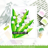 Lawn Fawn, Lawn Cuts Custom Craft Die, Lovely Lily of the Valley (LF3377)