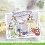 Lawn Fawn, Lawn Cuts Custom Craft Die, Build-A-Drink Mason Jar Add-On (LF3378)