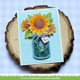 Lawn Fawn, Lawn Cuts Custom Craft Die, Build-A-Drink Mason Jar Add-On (LF3378)