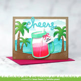 Lawn Fawn, Lawn Cuts Custom Craft Die, Build-A-Drink Mason Jar Add-On (LF3378)