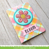 Lawn Fawn, Lawn Cuts Custom Craft Die Embroidery Hoop Flower Add-On (LF3379)