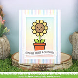 Lawn Fawn, Lawn Cuts Custom Craft Die, Happy Potted Flower (LF3381)