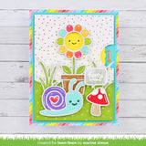 Lawn Fawn, Lawn Cuts Custom Craft Die, Happy Potted Flower (LF3381)