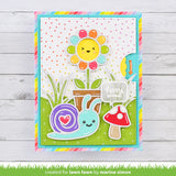 Lawn Fawn, Lawn Cuts Custom Craft Die, Happy Potted Flower (LF3381)