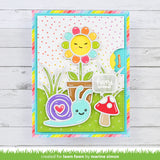 Lawn Fawn, Lawn Cuts Custom Craft Die, Happy Potted Flower (LF3381)