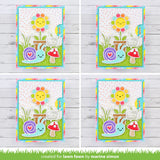 Lawn Fawn, Lawn Cuts Custom Craft Die, Happy Potted Flower (LF3381)