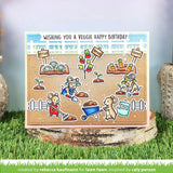 Lawn Fawn, Lawn Cuts Custom Craft Die, Little Farm Fence Border (LF3383)