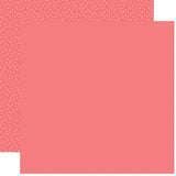 Lawn Fawn, Pint-Sized Patterns Summertime, Double-Sided Cardstock 12"X12", Watermelon Slushy (LF3400)