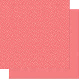 Lawn Fawn, Pint-Sized Patterns Summertime, Double-Sided Cardstock 12"X12", Watermelon Slushy (LF3400)