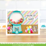 Lawn Fawn, Lawn Cuts Custom Craft Die, Build-A-Gumball Machine (LF3431)