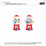 Lawn Fawn, Lawn Cuts Custom Craft Die, Build-A-Gumball Machine (LF3431)