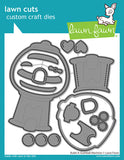 Lawn Fawn, Lawn Cuts Custom Craft Die, Build-A-Gumball Machine (LF3431)