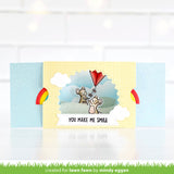 Lawn Fawn, Lawn Cuts Custom Craft Die, Ta-Da! Diorama! Sunburst Window Add-on (LF3435)