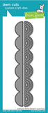 Lawn Fawn, Lawn Cuts Custom Craft Die, Scalloped Arches Border (LF3439)