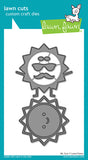 Lawn Cuts Custom Craft Die, Mr. Sun