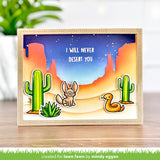 Lawn Fawn, Lawn Cuts Custom Craft Die, Desert Canyon Backdrop (LF3450)
