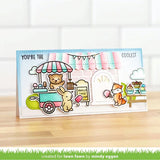 Lawn Fawn, Coloring Stencils, Treat Cart (LF3542)