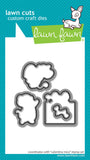 Lawn Fawn, Lawn Cuts Custom Craft Die, Valentine Mice (LF3609)