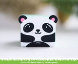 Lawn Fawn, Lawn Cuts, Tiny Gift Box Panda and Bear Add-On (LF3614)