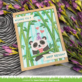 Lawn Fawn, Lawn Cuts, Tiny Gift Box Panda and Bear Add-On (LF3614)
