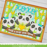 Lawn Fawn, Lawn Cuts, Tiny Gift Box Panda and Bear Add-On (LF3614)