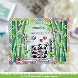 Lawn Fawn, Lawn cuts Customs Craft Dies, Bamboo Forest Landscape Backdrop (LF3617)