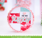 Lawn Fawn, Lawn Cuts Custom Craft Die, Scripty XOXO Outline Add-on (LF3616)