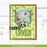Lawn Fawn, Lawn Clippings Coloring Stencils, Layered Bamboo (LF3621)