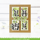 Lawn Fawn, Lawn Clippings Coloring Stencils, Layered Bamboo (LF3621)