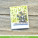 Lawn Fawn, Lawn Clippings Coloring Stencils, Layered Bamboo (LF3621)