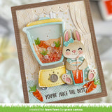 Lawn Fawn Clear Stamps 3"X2", Treat Cart Sentiment Add-On: Smoothies 'n Juice (LF3677)
