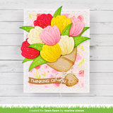 Lawn Fawn, Lawn Cuts Custom Craft Die, Terrific Tulips (LF3685)