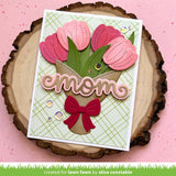Lawn Fawn, Lawn Cuts Custom Craft Die, Flower Bouquet Wrap (LF3686)