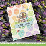 Lawn Fawn, Background Layered Stencils, Easter Egg (LF3692)
