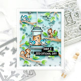 Lawn Fawn, Stamps, Dies & Coloring Stencil Bundle, Backyard Bird Feeder Add On (LF3710, LF3711 & LF3712)