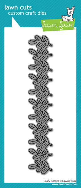Lawn Fawn, Lawn Cuts Custom Craft Die, Leafy Border (LF3731)