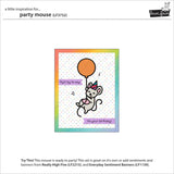 Lawn Fawn, Lawn Cuts Custom Craft Die, Party Mouse (LF3732)