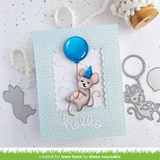 Lawn Fawn, Lawn Cuts Custom Craft Die, Party Mouse (LF3732)