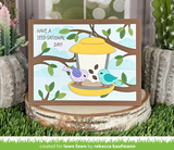 Lawn Fawn, Lawn Cuts Custom Craft Die, Tree Branches Backdrop: Landscape (LF3733)
