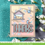 Lawn Fawn, Lawn Cuts Custom Craft Die, Tree Branches Backdrop: Portrait (LF3734)