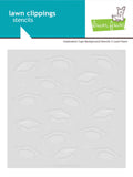 Lawn Fawn, Lawn Clippings Coloring Stencils, Layered Graduation Caps Background (LF3739)
