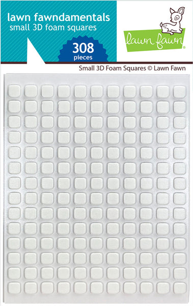 Lawn Fawn, 3D Foam Squares, Small (LF3821)