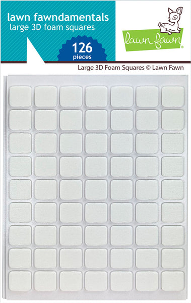 Lawn Fawn, 3D Foam Squares, Large (LF3822)