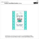 Lawn Fawn, Lawn Cuts Custom Craft Die, Nordic Snowflake (LF3916)